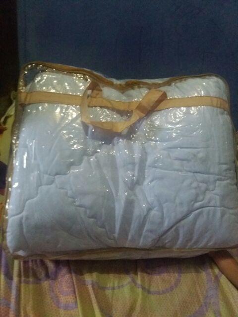 Matras Protector / Cover Pelindung Spring Bed Uk King/queen