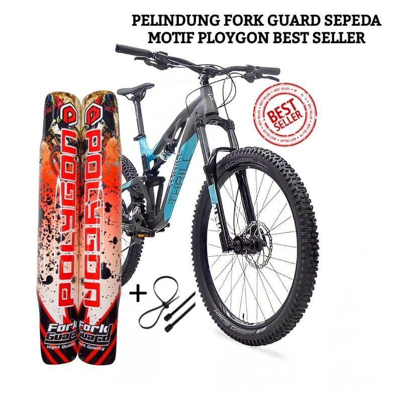 [ PROMO ] Pelindung Fork Sepeda Mtb / Fork Guard Sepeda Mtb Polygon / Pelindung Frame Sepeda