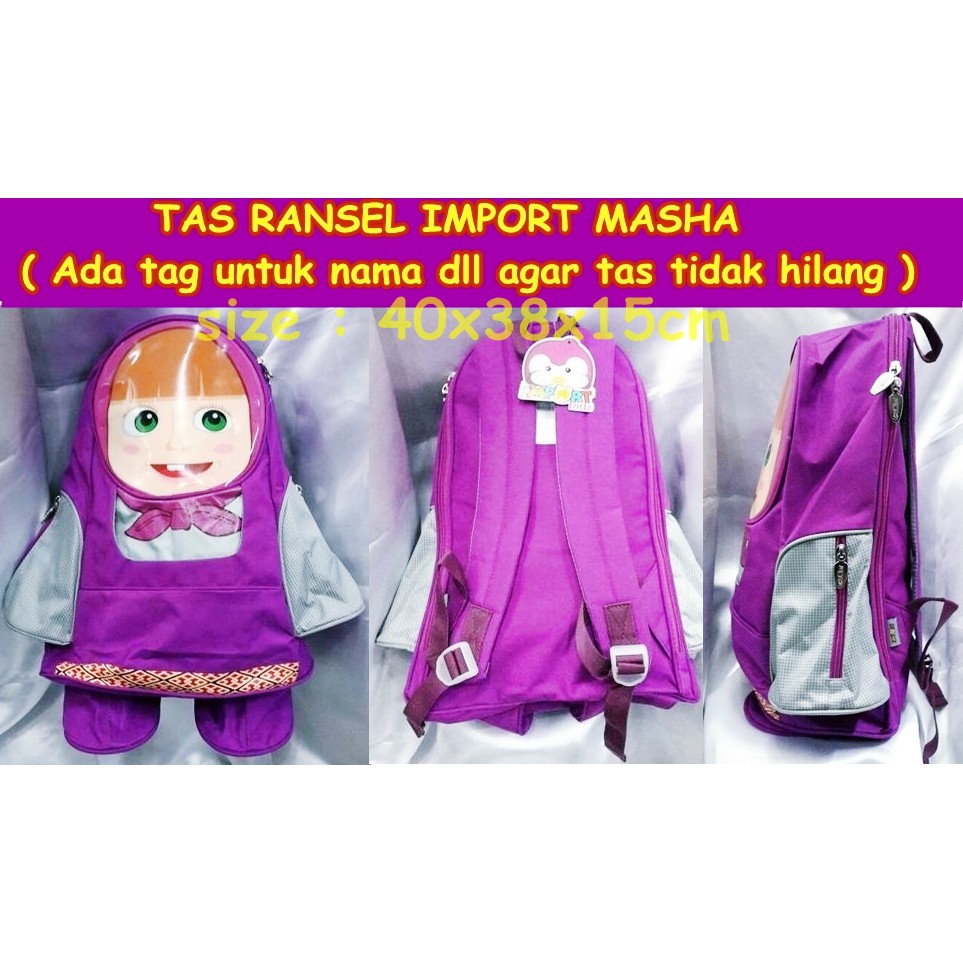 RANSEL IMPORT KIDS MASHA