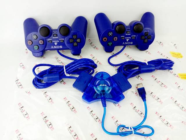 STIK PS2 ELITE ORI FULL SET / JOYSTICK PS2 OP ORIGINAL KOMPLIT