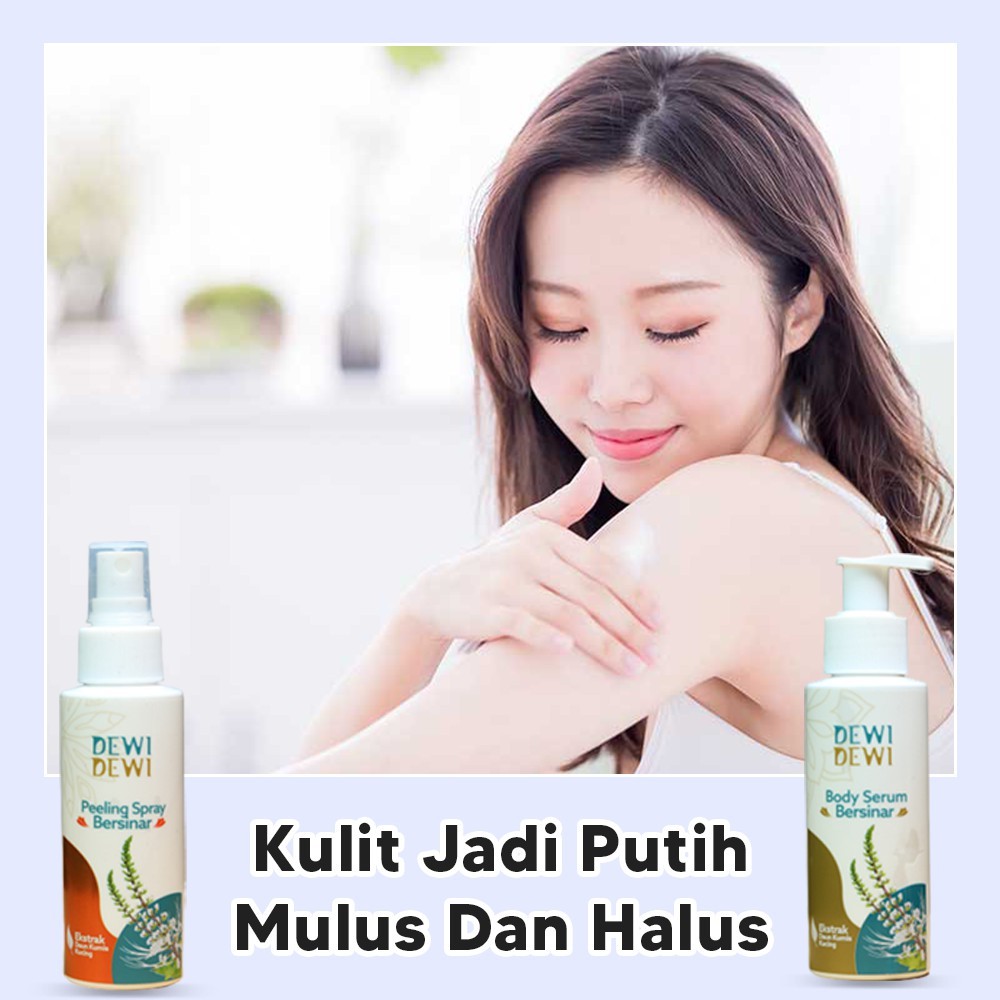Body Serum Body Lotion Serum Perawatan Tubuh Whaitening Kecantikan Pemutih Badan DewiDewi Beauty Ski