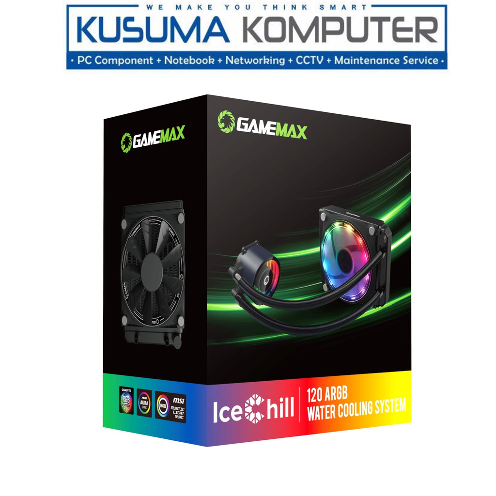 Gamemax Ice Chill 120 ARGB Cpu Liquid Cooler