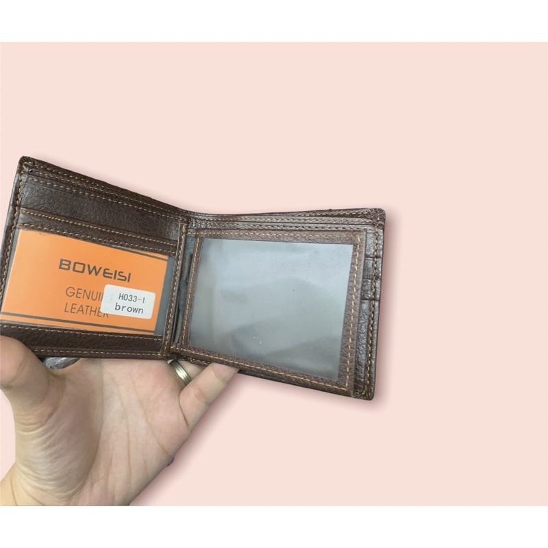 COD Dompet Kulit Asli. Dompet Pria Kulit. Dompet BOWEISI