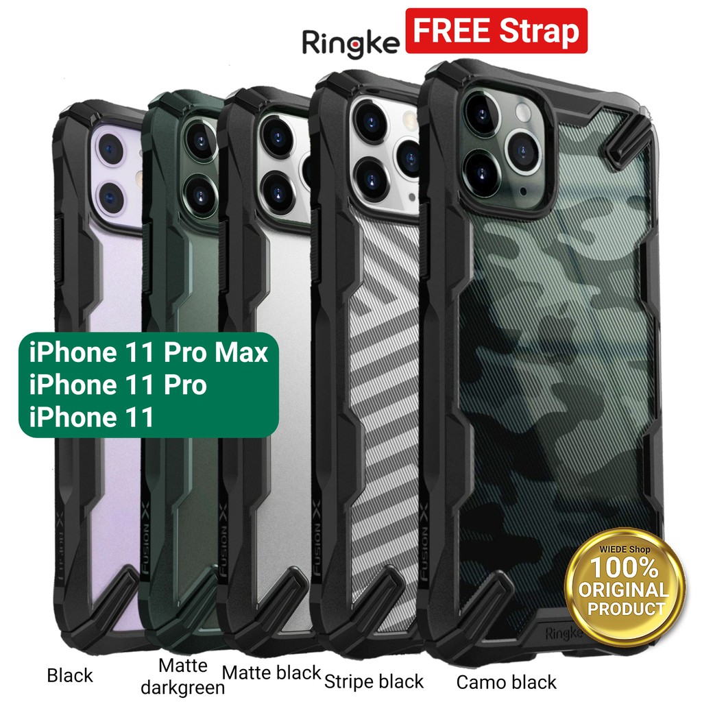 Case iPhone 11 Pro Max / 11 Pro / 11 RINGKE Fusion X Anti