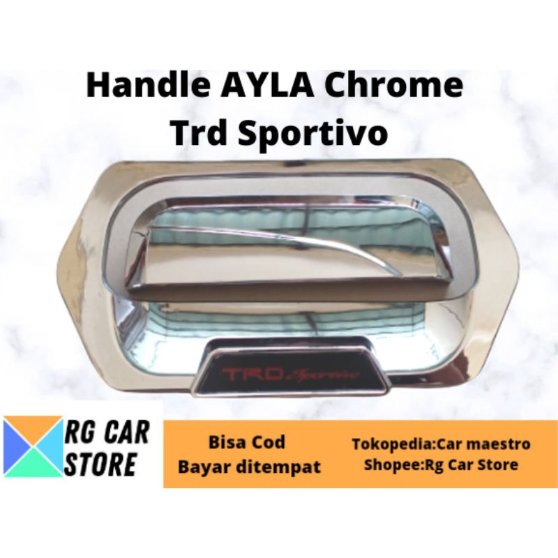 OUTER HANDLE AYLA CHROME DIJAMIN PNP TINGGAL PASANG SAJA