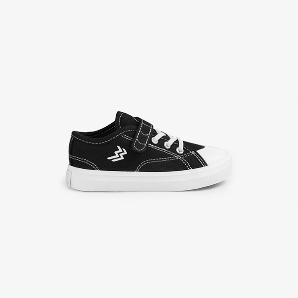 GMX Kids - Timeless Kids Black White | Sepatu Anak | Sneakers