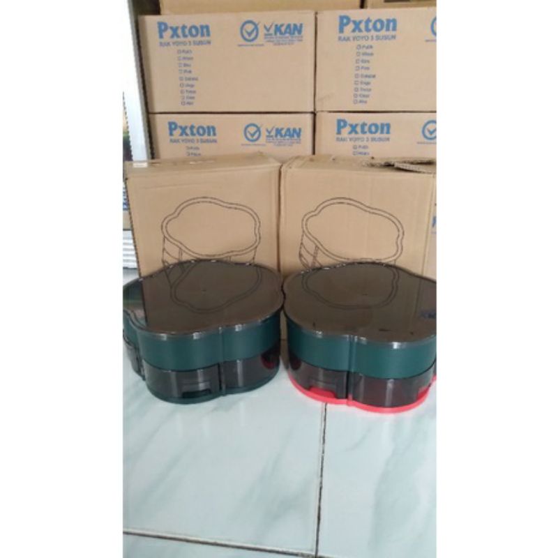 Toples Putar Bunga - Toples Kue Lebaran - Candy Box Putar