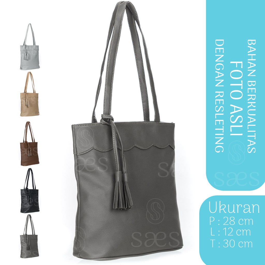 N.E.W PRODUKTas Tote Bag Wanita Cewek Simple Simply Stylish Style saes store id (resleting) Murah Naira saes store 001