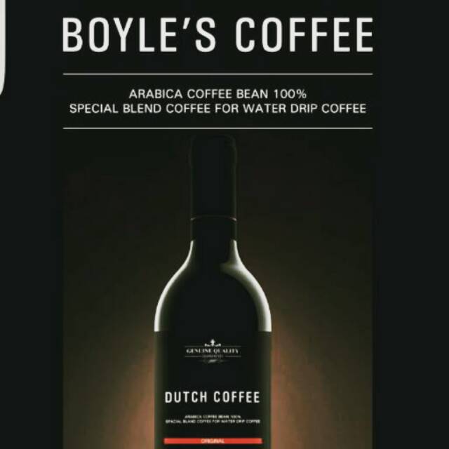 

Dutch Coffee 100ml, 500ml dan Gift Set (concentrate)