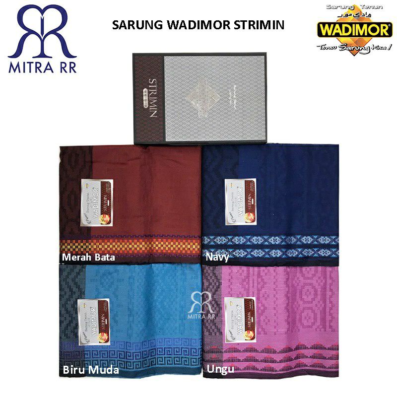 Sarung Tenun Wadimor Strimin