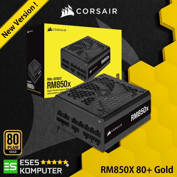 PSU Corsair RMX Series 850W Full Modular | 80 Plus Gold | RM850X