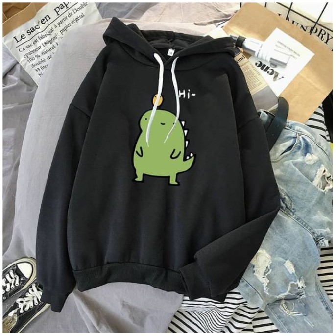 HOODIE CUTE MONSTER FLEECE TEBAL PREMIUM TERBARU,