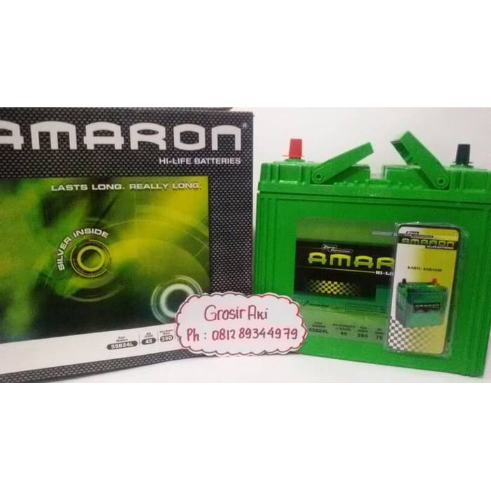 Terlaris AMARON NS60L - 55B24L