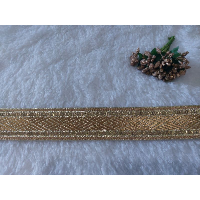 renda india bordir pita payet tepi