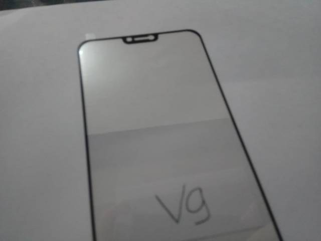 Tempered glass Vivo V9 list warna screen guard anti gores kaca