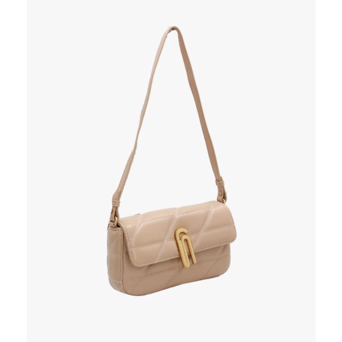 SALE STACCATO TAS BAG LEATHER BEIGE / BLACK / BROWN NEW ORIGINAL