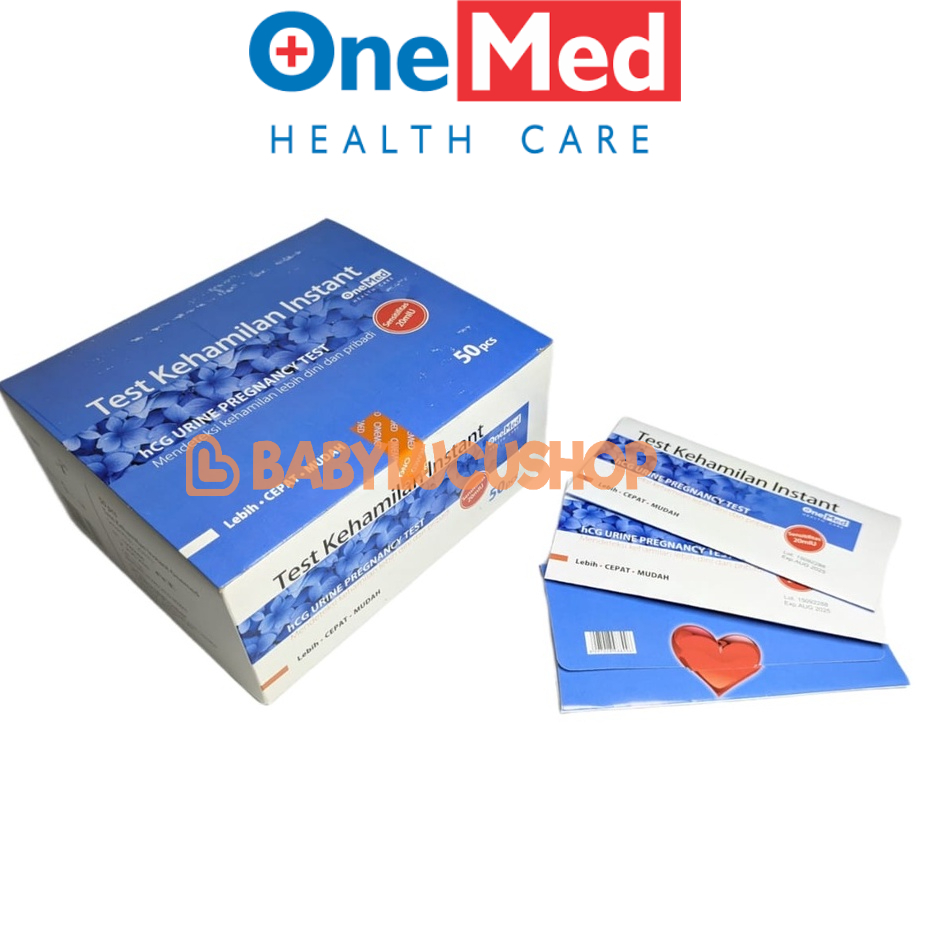 OneMed Alat Test Kehamilan Instan l Test Pack 1 Strip One Med Tespek Hamil