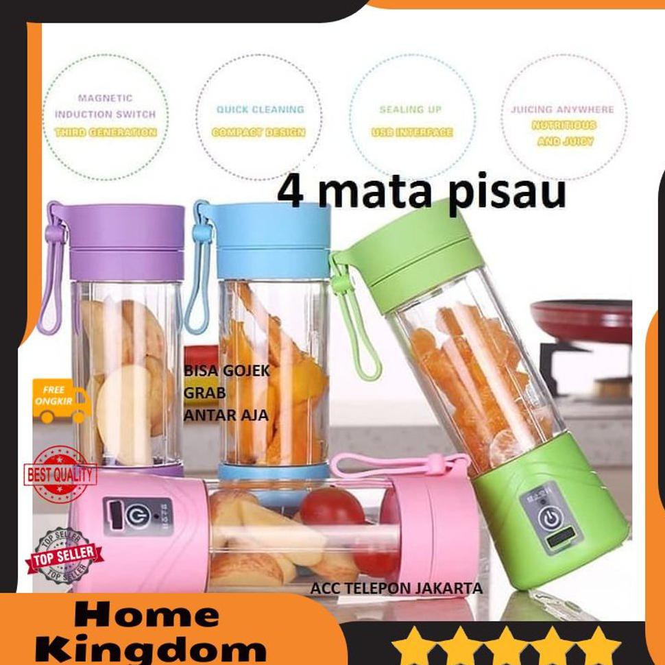 Diskon Besar Juicer Alat Pembuat Jus Blender Juicer Mini Juicer Portable Blender Mini Blender