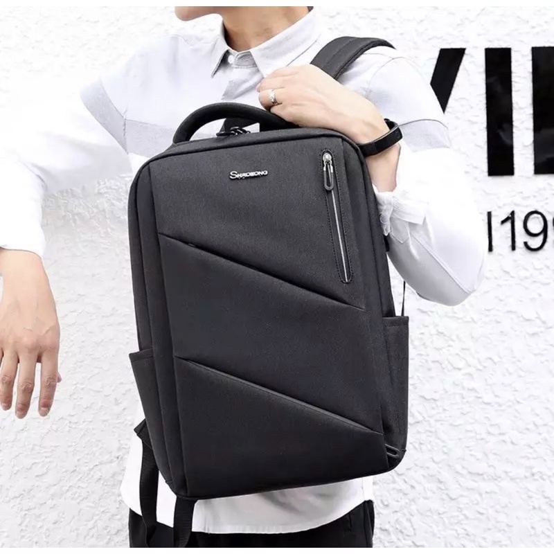 RANSEL PRIA/WANITA TAS PUNGGUNG  BACPACK TAS KULIAH/KERJA SIMPLE