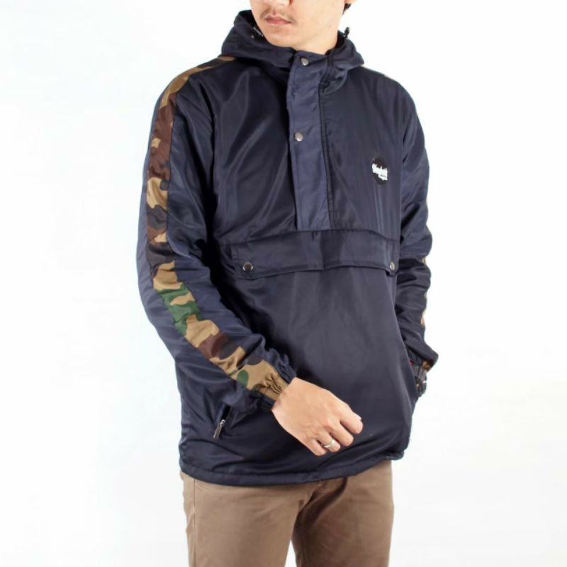 Jaket Pria - Cagoule Motif Lis Loreng / Camo