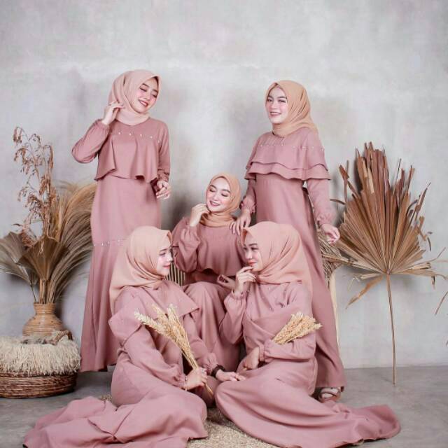 Baju Lebaran Terbaru Dress Nikahan Bridesmaid | Shopee Indonesia