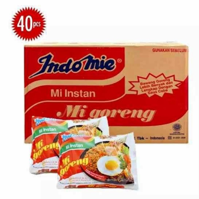 

Ss5g74gfd Indomie Goreng 1Dus Isi 40 Pcs - Soto Mie Ff04151