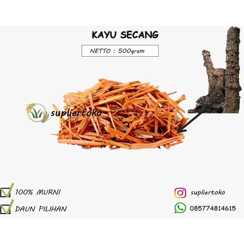 

500gr kayu Secang serut kering