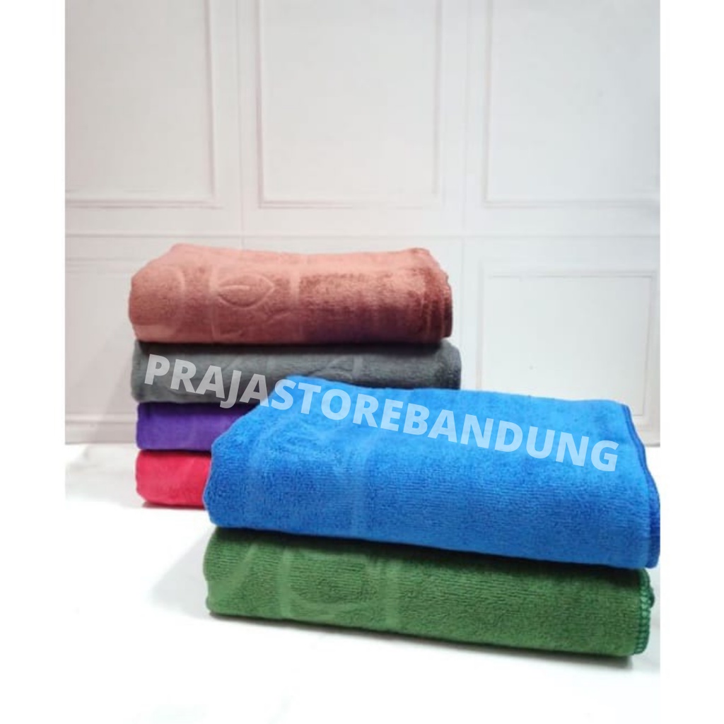 HANDUK MANDI MICROFIBER DEWASA JUMBO 70X140 TEBAL LEMBUT MURAH (GUCCI)