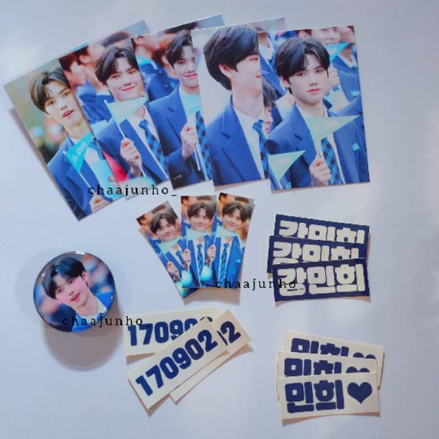 [X1] minhee slogan gift