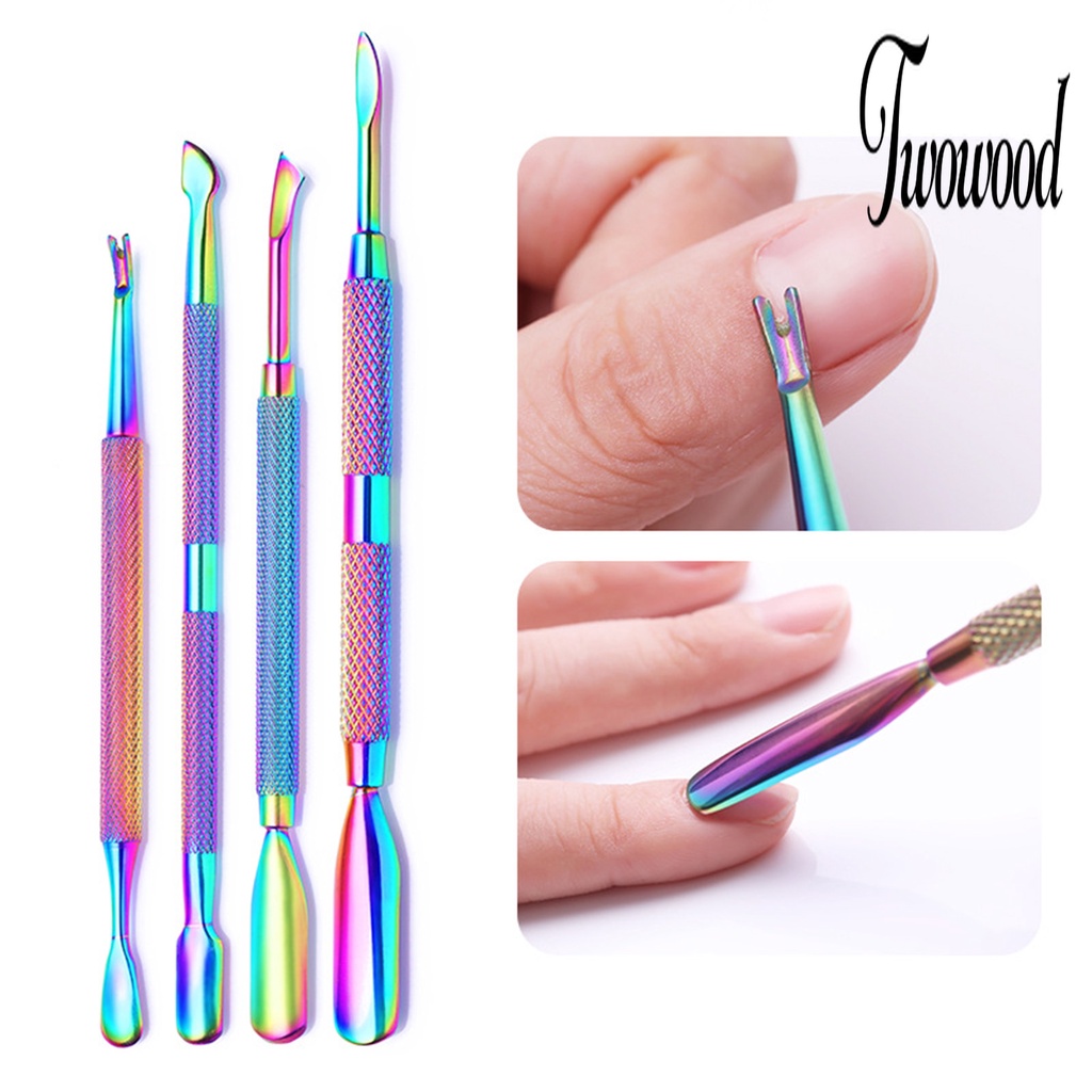 Alat Penghilang Kutikula Bahan Stainless Steel Untuk Manicure