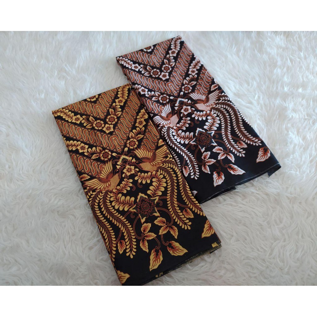 Kain Batik pekalongan motif burung merpati seno bunga