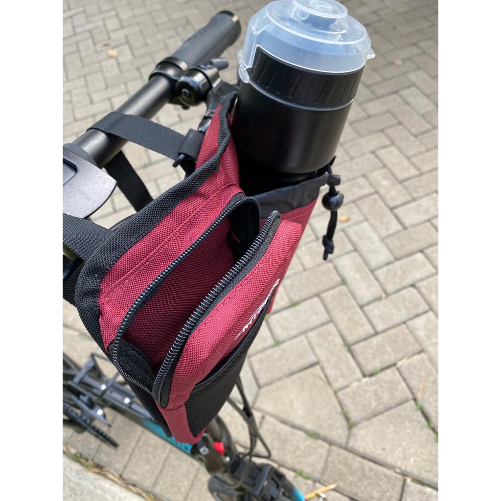 Tas  Sepeda kecil sepeda lipat Minion  Tas Sepeda Stang Botol Minum  Mountain Bike Powerbank