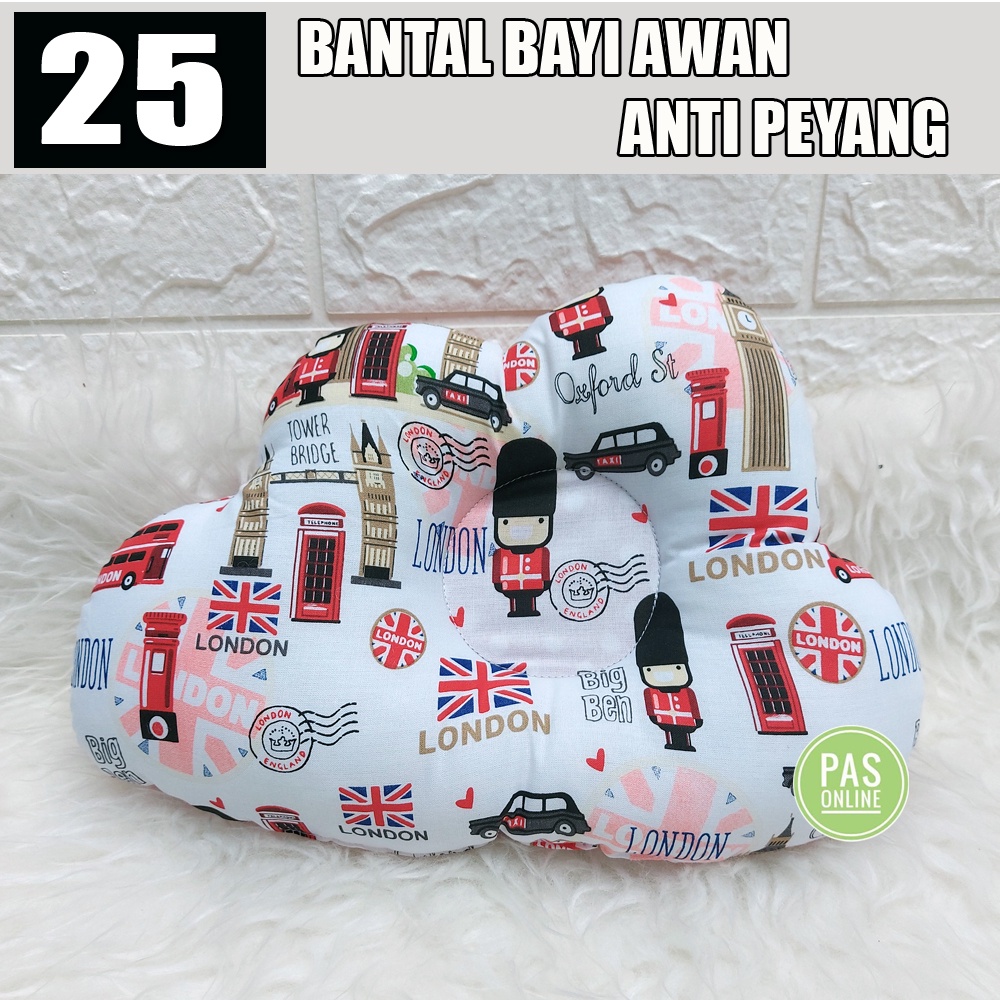 BANTAL BAYI ANTI PEYANG MODEL AWAN