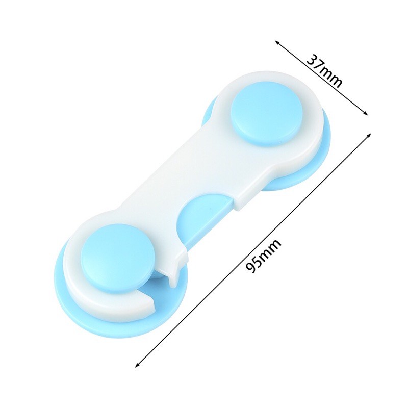 Pengaman Laci Pintu Kulkas Lemari Anak Bayi Pengait Pengunci Baby Safety Lock import Murah