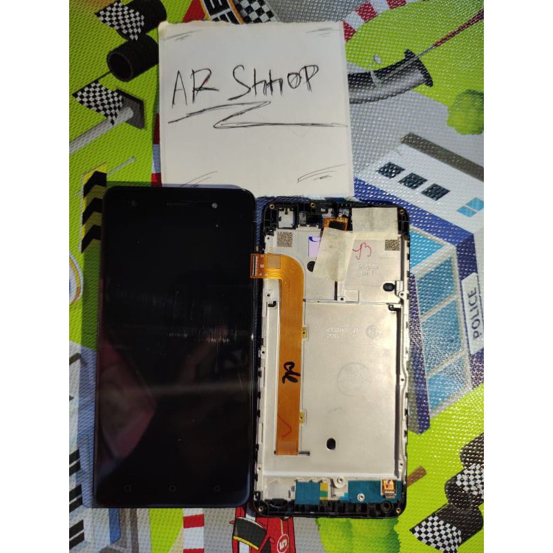 LCD+TP+front housing Lava iris 65