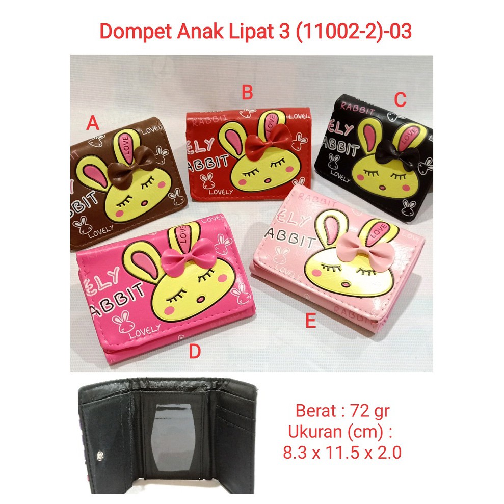 Dompet Anak &amp; Wanita Lipat 3 ( 11002 - 2 ) 03