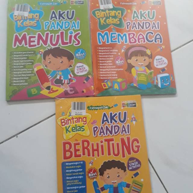Buku Aktifitas Anak PAUD TK A TK B/ Buku Anak TK/ Buku anak PAUD/Buku Membaca/Buku berhitung/menulis