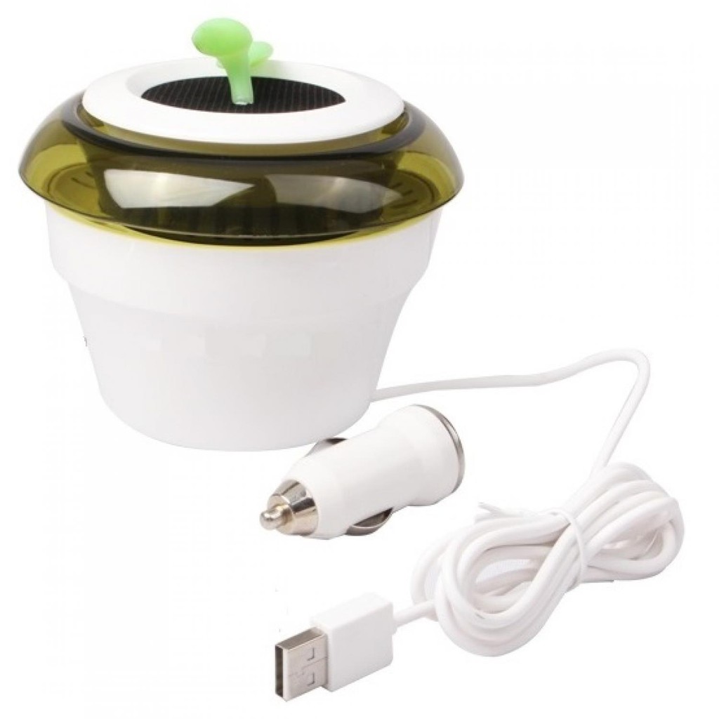 USB Powered Peace Grass Car Air Purifier  PROMO