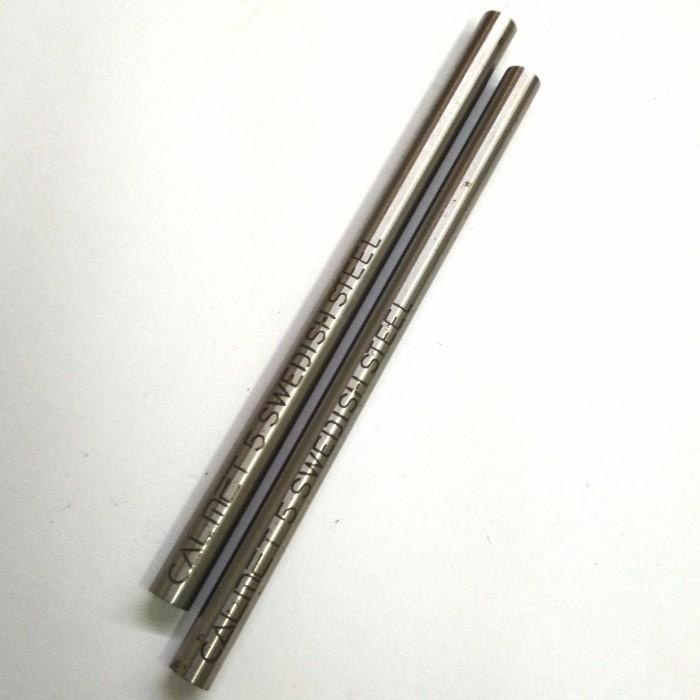 PAHAT BUBUT BULAT DIA6.0X100mm HSS COBALT 5% ex CALMET SPANYOL