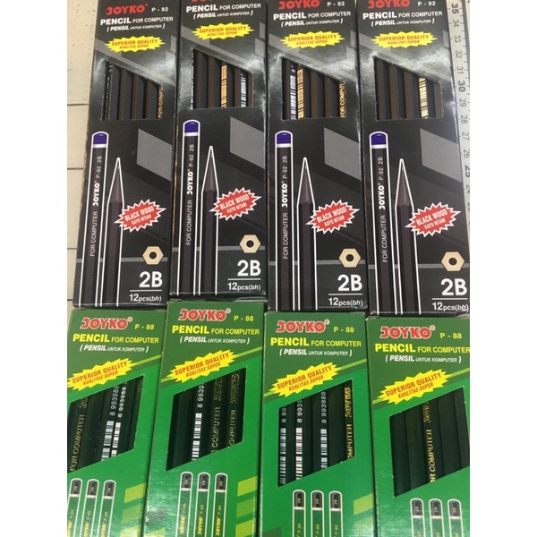 

pensil 2b joyko hijau satuan