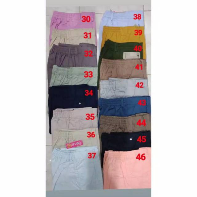 Fourfashion BAGGY PANTS / CELANA BAGGY / CELANA KERJA BEST