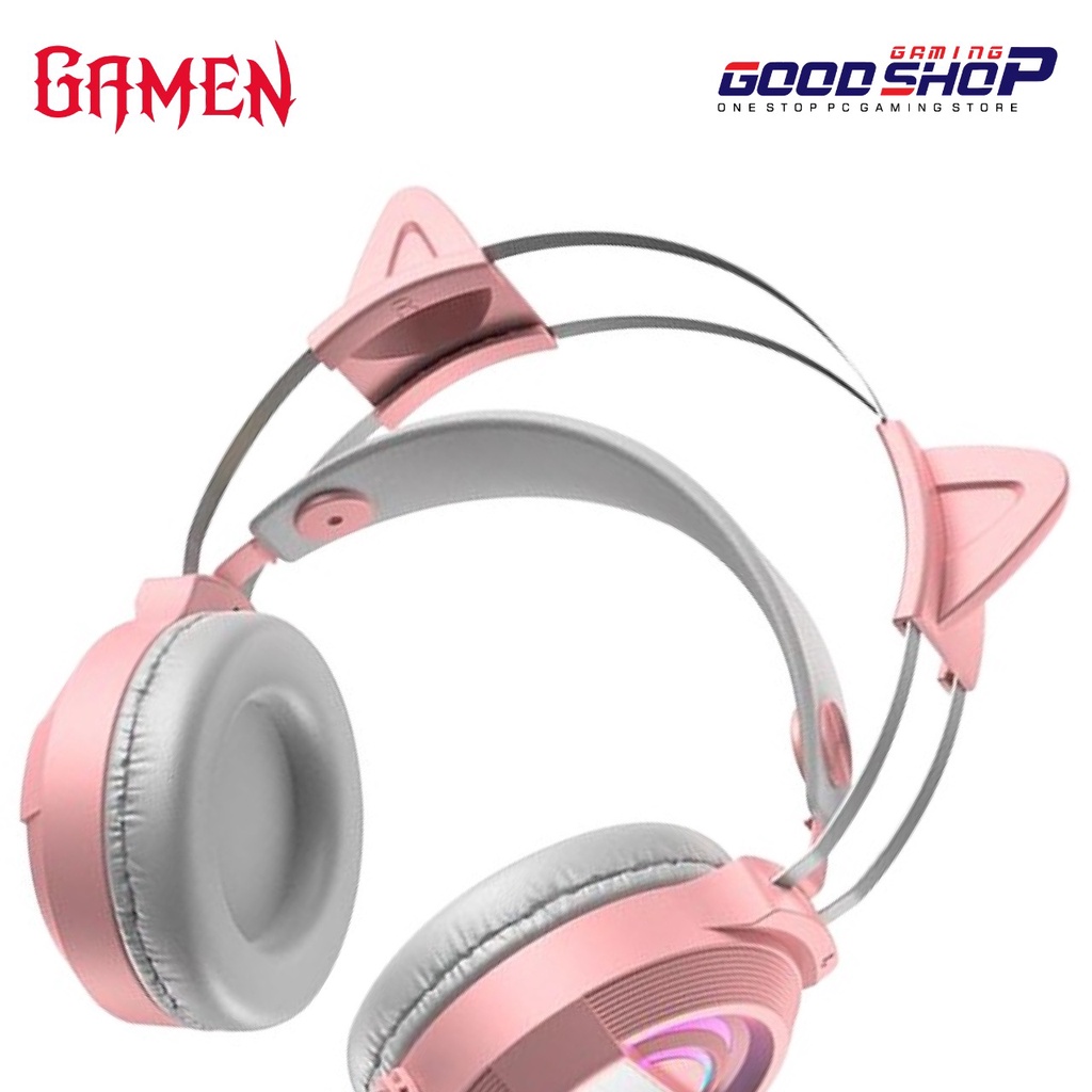 Gamen GH1100 Pink Led - Gaming Headset