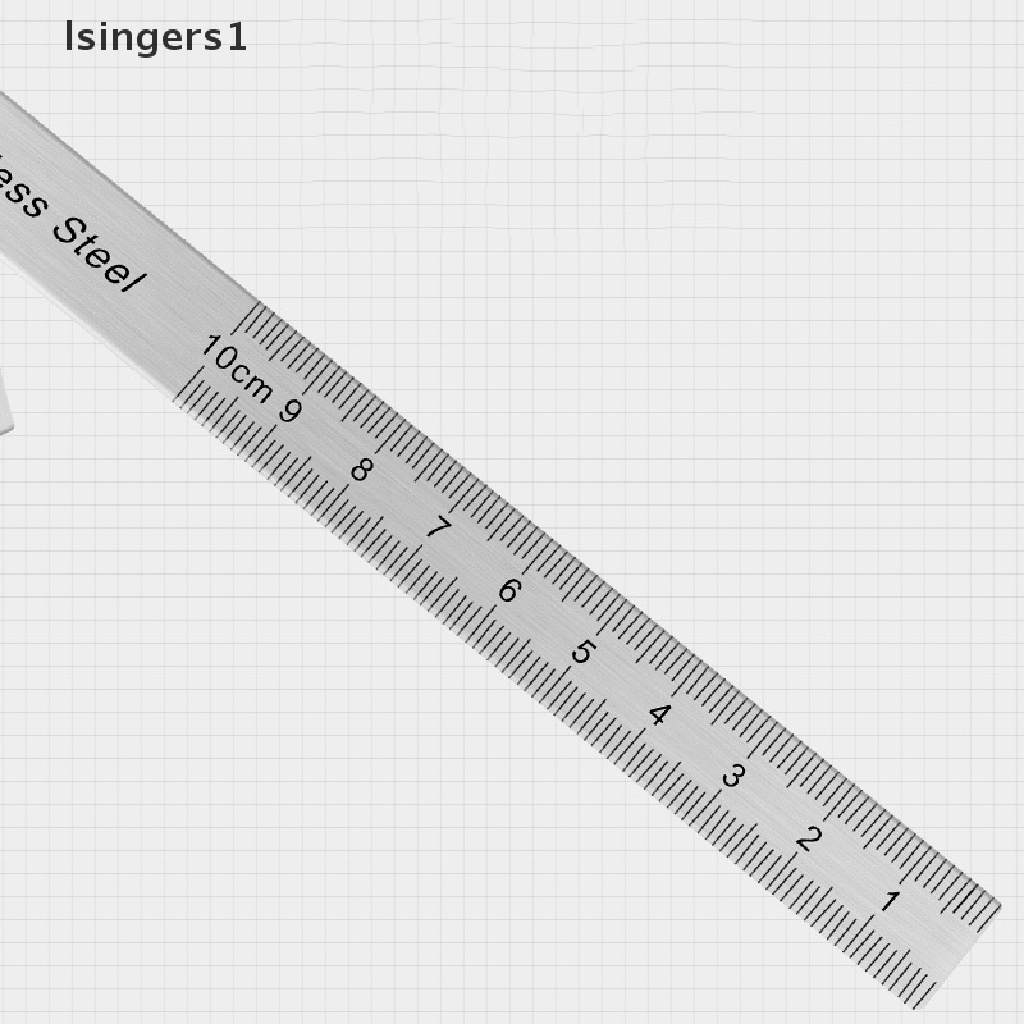 (lsingers1) Penggaris Goniometer 180 Derajat Bahan Metal Untuk Pengerjaan Kayu