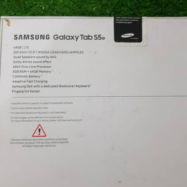 Samsung Galaxy Tab S5 E