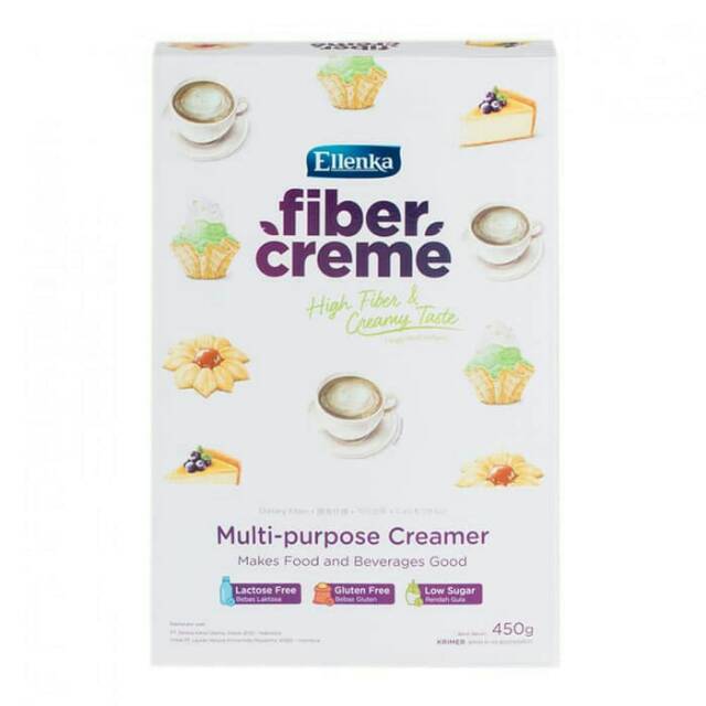 

Fiber Creme Ellenka multi prupose creamer 450 g ketofriendly