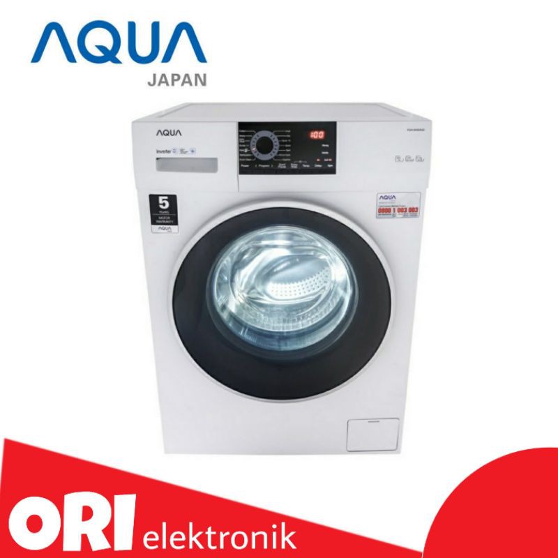 AQUA MESIN CUCI FRONT LOADING 7KG FQW-700829