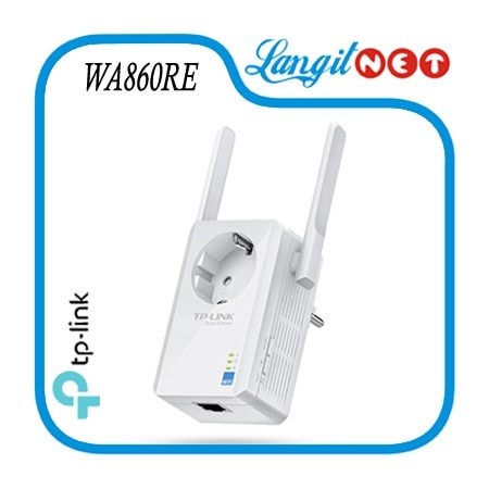 TP-LINK WA860RE 300MBPS WIFI RANGE EXTENDER WITH AC PASSTHROUGH