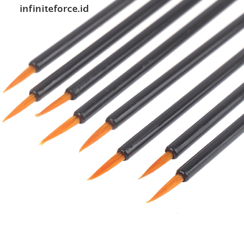 (Infiniteforce.Id) 50pcs / Set Brush Eyeliner Sekali Pakai Untuk Makeup / Kosmetik Wanita