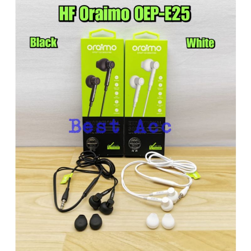 Handsfree Oraimo OEP-E25 THOR Exceptional Sound Earphone With Mic-8