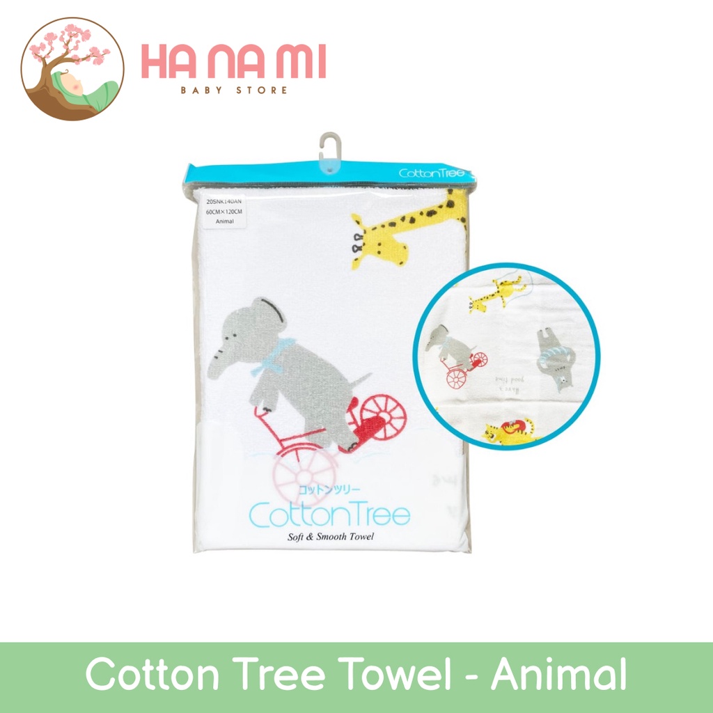 Cotton Tree Towel | Handuk Bayi Lembut